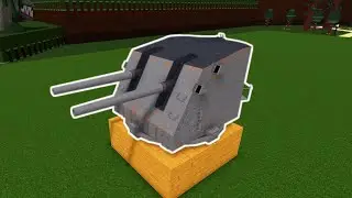Realistic Naval Gun Turret Showcase // Build a Boat roblox