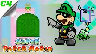 You mean this fishbowl? - Chapter 4 | Super Paper Mario Informal 100% Walkthrough