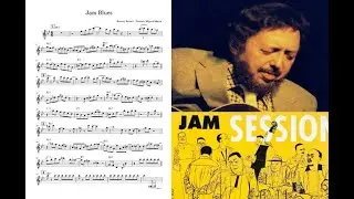 Barney Kessel - Jam Session (All Solos Transcribed)