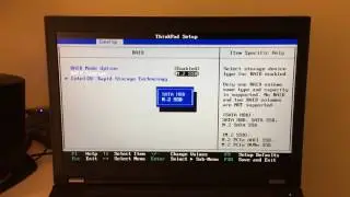 Lenovo ThinkPad P50: RAID Setup