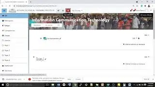 HOW TO CREATE CONTENT ON A COURSE OR UNIT IN MOODLE