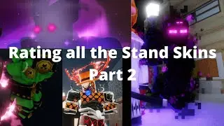 [YBA] Rating all of the new Stand Skins (Part 2)
