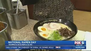 Celebrating National Ramen Day with Menya Ultra