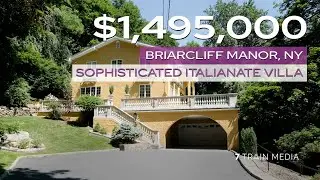 $1,495,000 | Sophisticated Italianate Villa Tour in Briarcliff, NY
