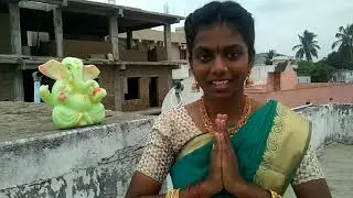 వినాయక చవితి శుభాకాంక్షలు ||Jhem jhem thanana || Happy vinayaka chavithi || Classical dance