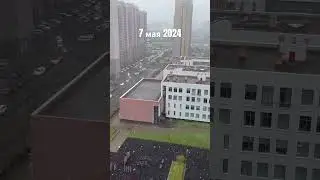 Зима вернулась. Петербург сегодня. 7 мая 2024. Снег, ошалеть! #music #newmusic #спб