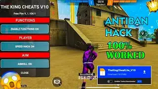 Free Fire New Latest Hack 💀 100% Worked Hack 🔥 The King Cheat New Hack Version ☠️ Antiban For Push 🖐