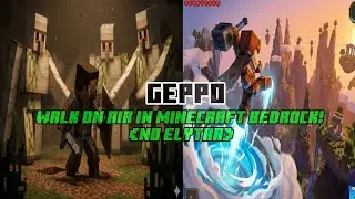 Walk on Air in Minecraft Bedrock! (No Elytra) Geppo Addon one piece anime version 1.21 and up