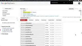 Writing your first BigQuery query