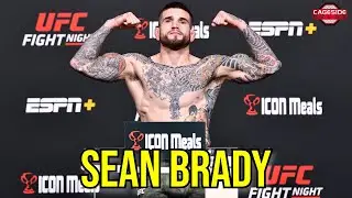 Sean Brady not rushing to belt, knows he needs a few more fights after UFC Vegas 97