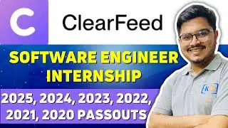 ClearFeed Hiring 2025, 2024, 2023, 2022, 2021, 2020 Passout for Software Engineer Internship