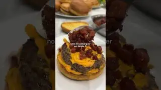 Noite de hambúrguer em família #receitas #cozinhando #receitafacil #almoço #doce #receitasimples