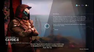 Cayde-6 Procrastination