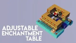 Simple Adjustable Enchantment Table | Quick Tutorial | Minecraft 26.1.2