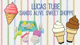 BIGGEST SWEET SHOPPE SAND'S ALIVE Magic Sand Icecream Cupcake Disney Cars Toys Kids Toys Review