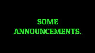 Some 100 Lives announcements