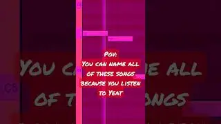 YEAT FAN TEST! How Many Songs Do You Know?🔥