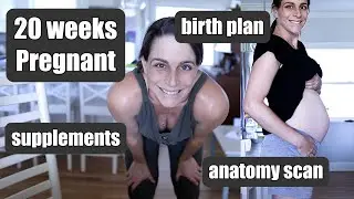 *4th baby* 20 WEEK PREGNANCY UPDATE, home birth plan, symptoms, Bradley method