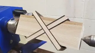 Woodturning X Vase