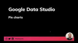 Add Pie charts in Google Data Studio