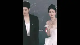 Beautiful pair of weibo night my lulu & zheyuan 😚💜#bailu #chenzheyuan #weibonight #foryou #cdrama