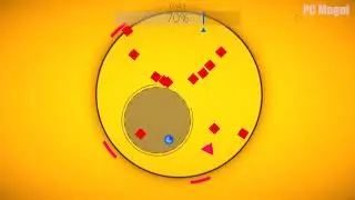 Playing Hyperdot high levels, an extremely addictive puzzle game for PC