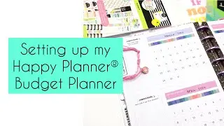 SETTING UP MY HAPPY PLANNER® BUDGET PLANNER| READY, SET, GOALS
