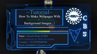 How To Make WebPages With Multiple Or Changing Background Image