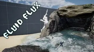 Exploring Fluid Flux for Unreal Engine and trying some Ragdoll Trickshots