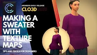 CLO3D New Sweater Design tips
