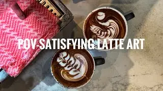 Pov-Perfect Latte Art #latteart #latte