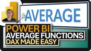 Power BI DAX: AVERAGE & AVERAGEX Made Easy!