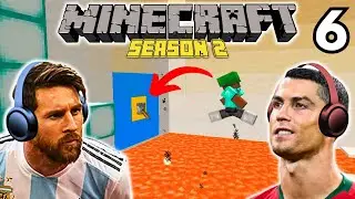 Messi & Ronaldo play MINECRAFT - The SECRET ZLATAN Cave!