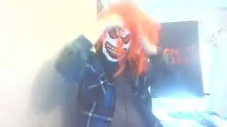 Check out my clown mask :)