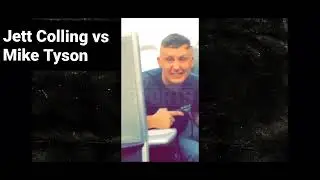 Jett Colling provocates Mike Tyson on flight and gets his payback!