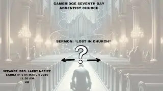 Worship LIVE | "Lost in Church" Bro Larry Meriez - 09/03/2024