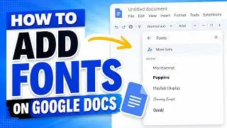 How to Add Fonts on Google Docs (2026)