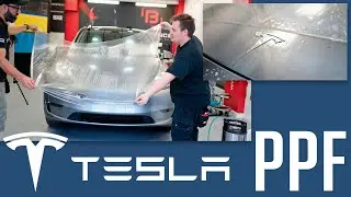 TESLA MODEL Y PPF Installation