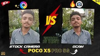 Poco X5 Pro 5G Stock Camera vs Gcam | Google Camera Review on POCO X5 Pro | GCAM Samples 4K |TECHG99