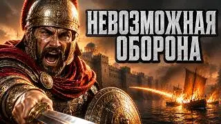 1 800 против 200 000 — невозможная оборона | Первая осада Константинополя арабами