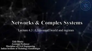 4.3 ultra small world: Scale free networks