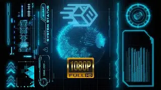 Sci-fi Computer Screen | Portrait - Vertical
