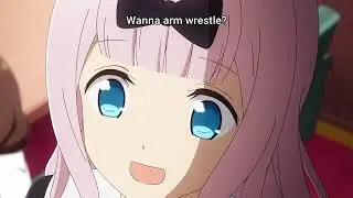 Fujiwara and Iino Arm Wrestling