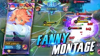 BRINGING MY PRIME BACK!! SUPER AGGRESSIVE FANNY MONTAGE!! 😈 | MLBB 