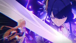 Raiden Shogun tries to kill Aether, Vision Hunt Decree is ended. Full gameplay and Scenes