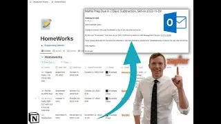 Automatic Email Homework Reminders With Notion & Zapier | Teacher Tutorial 2022