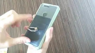 How to fix smartphone ring holder stand