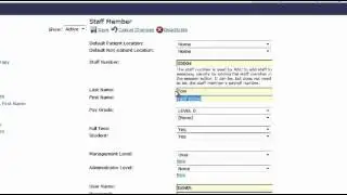 Activity BarCoding (ABC) Tutorials: Adding and Editing Staff Members