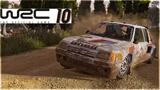 WRC 10 ➤ Ралли Испании ➤ Пыжик 205