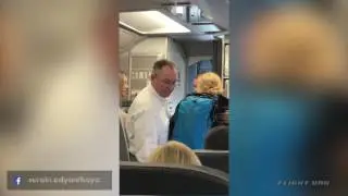 American Airlines Flight Attendant Altercation With Passenger, Friday 21st April 2017